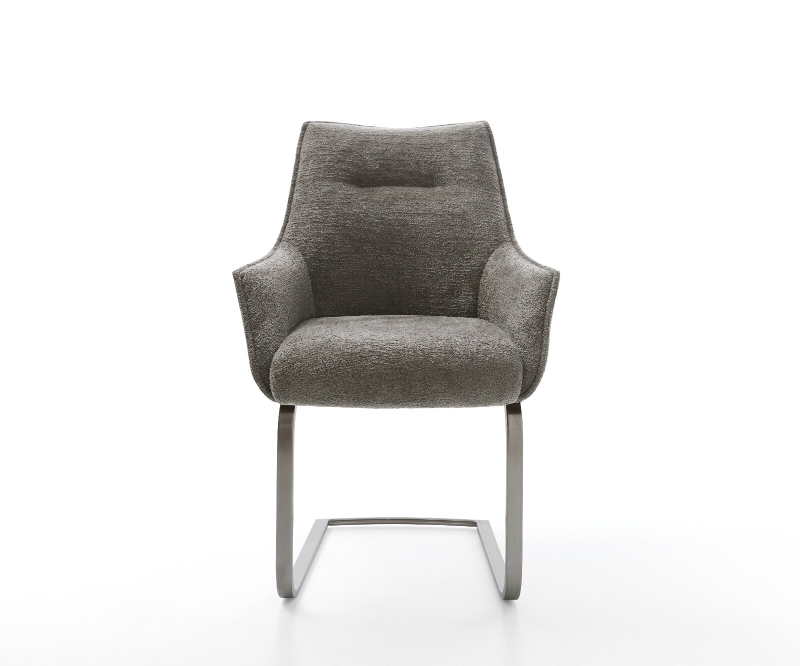 Sledemodel Alja-Flex met armleuning bouclé zacht mud sledemodel vlak grafiet pocketveer kern 2