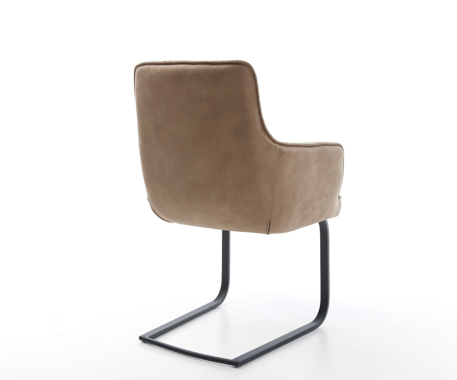 Sledemodel Heira-Flex met armleuning materiaalmix mud sledemodel vlak zwart pocketveer kern 5