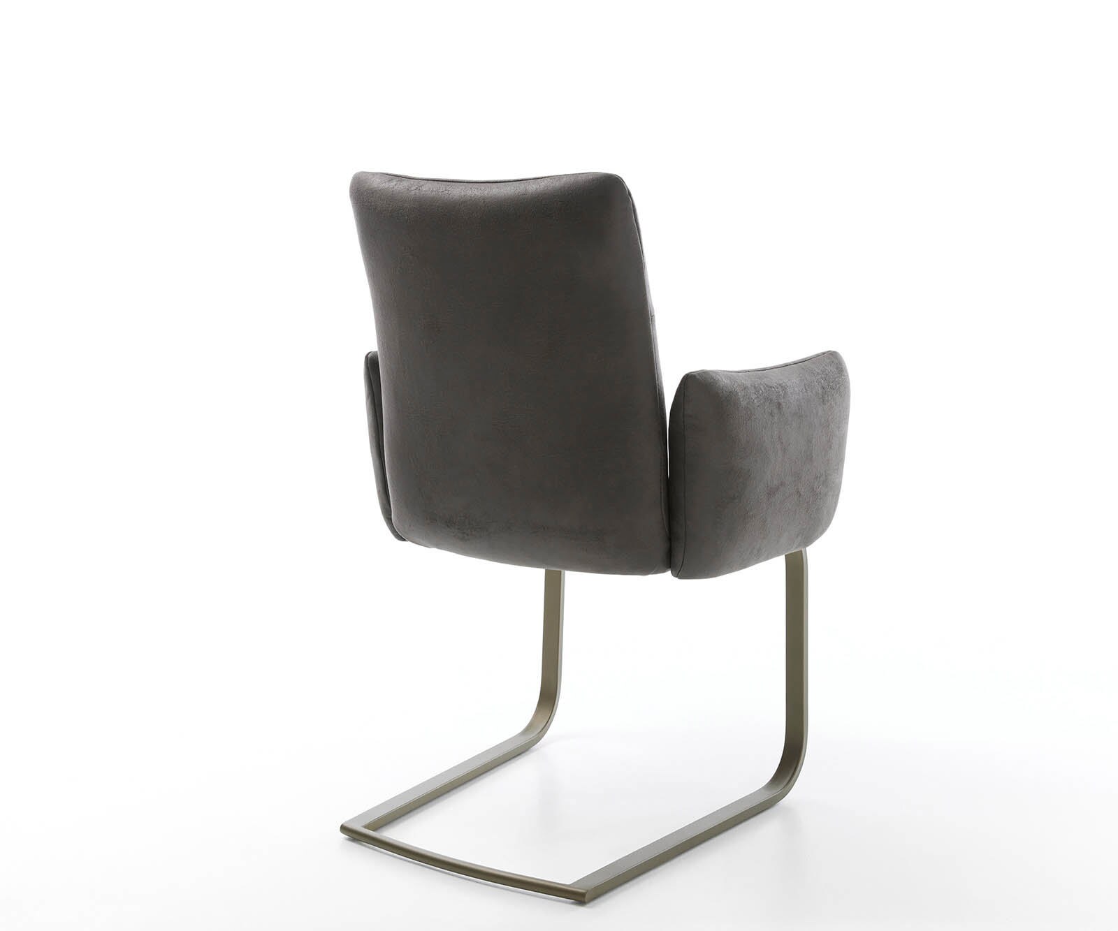 Sledemodel Jova-Flex met armleuning microvelours antraciet vintage sledemodel vlak afwerking met titanium pocketveer kern 4 Sledemodel Jova-Flex met armleuning microvelours antraciet vintage sledemodel vlak afwerking met titanium pocketveer kern 4