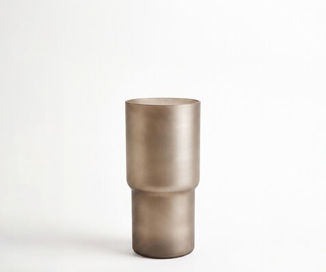 Vaas Columna B15 x D15 x H30 cm Glas Opal Mondgeblazen