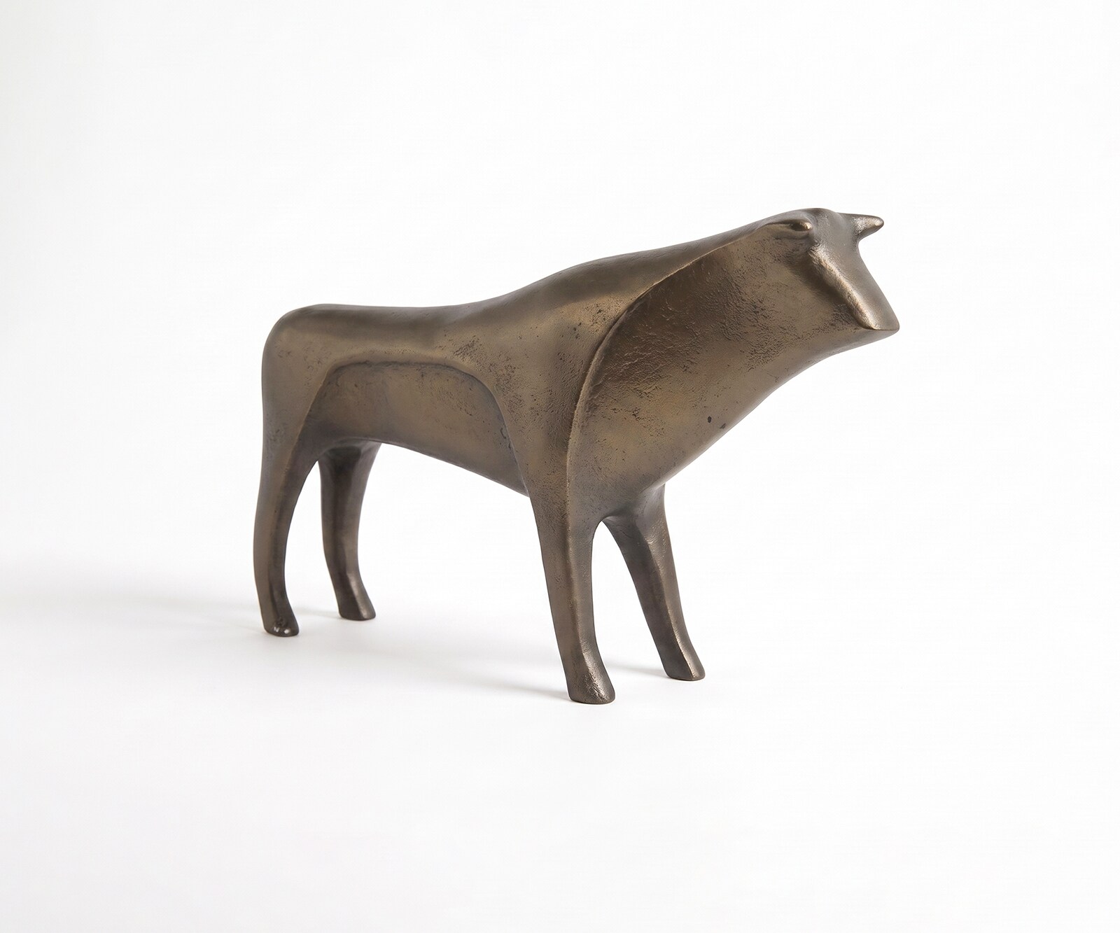 Beeldje Minos B8 x D36 x H23 cm Aluminium Aurum Satin Gegoten