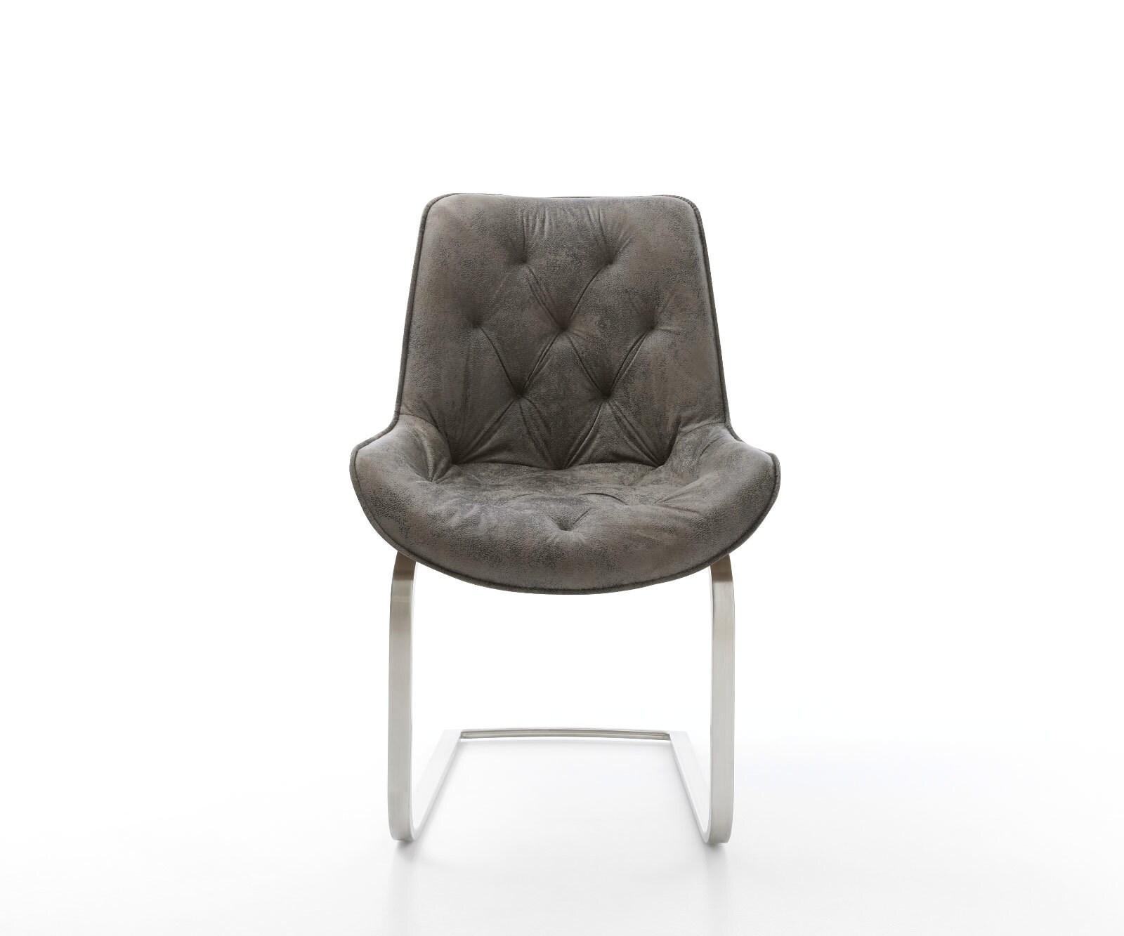 Sledemodel Taimi-Flex microvelours grijs antiek sledemodel vlak roestvrij staal 2 Sledemodel Taimi-Flex microvelours grijs antiek sledemodel vlak roestvrij staal 2