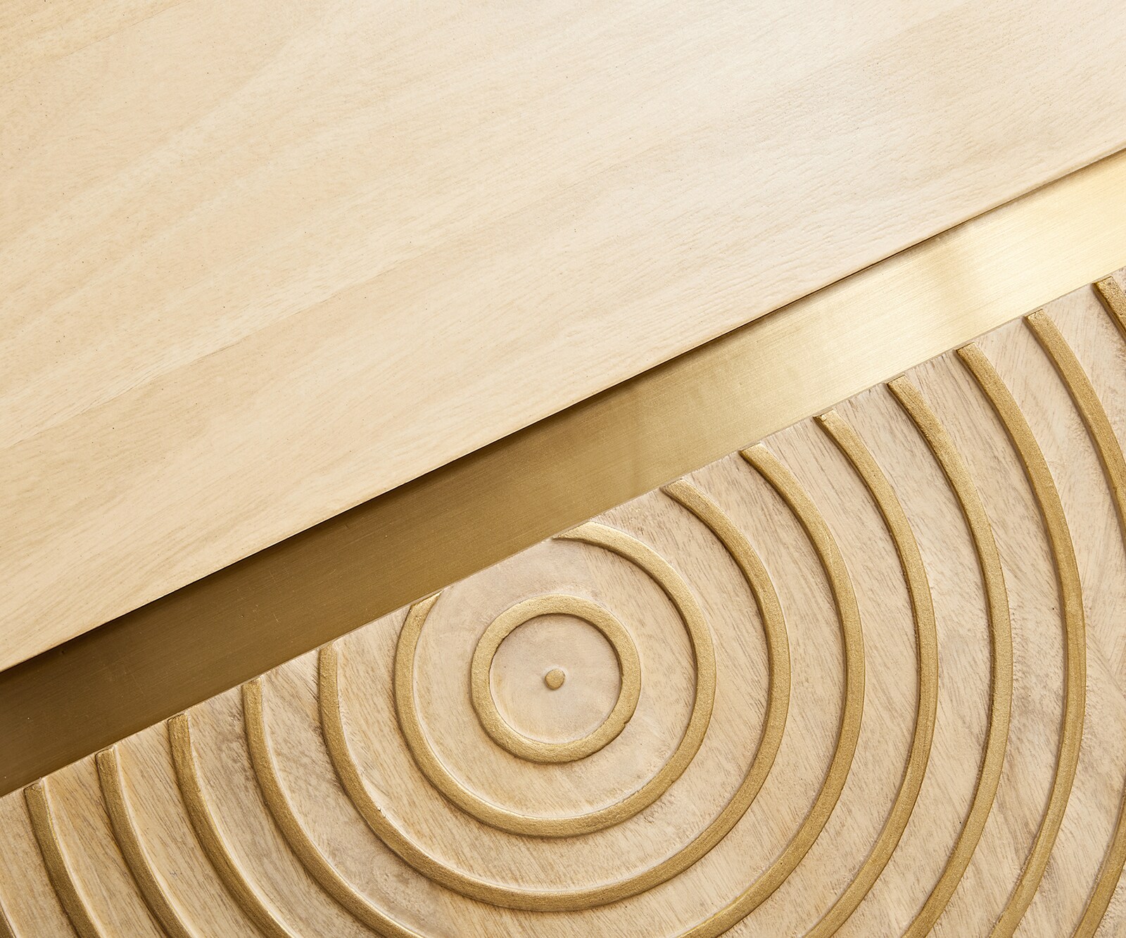 Vitrinekast Budaya 60x165 cm mango natuur 2 deuren met vierkante pooten 2