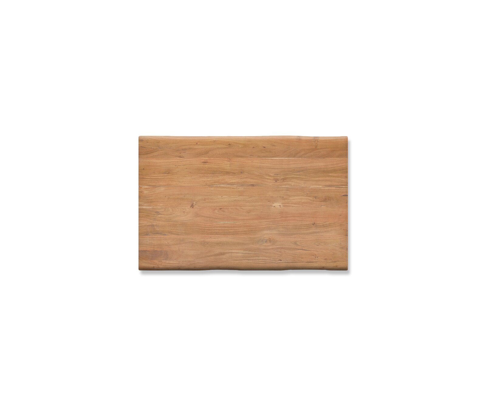 Eettafel Edge 140x90 XL acacia natuur verre Live-Edge 3