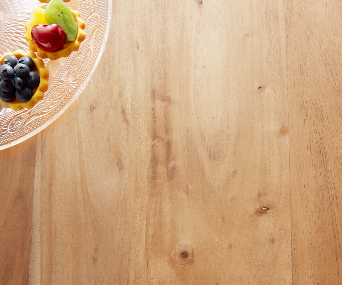 Eettafel Edge 140x90 cm acacia natuur frame verre Zwitserse rand 4 Eettafel Edge 140x90 cm acacia natuur frame verre Zwitserse rand 4