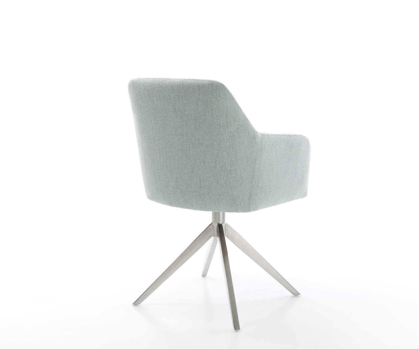 Draaistoel Greg-Flex stripes mint kruisframe breed roestvrij staal 360° draaibaar rocker-functie pocketveer kern 4 Draaistoel Greg-Flex stripes mint kruisframe breed roestvrij staal 360° draaibaar rocker-functie pocketveer kern 4