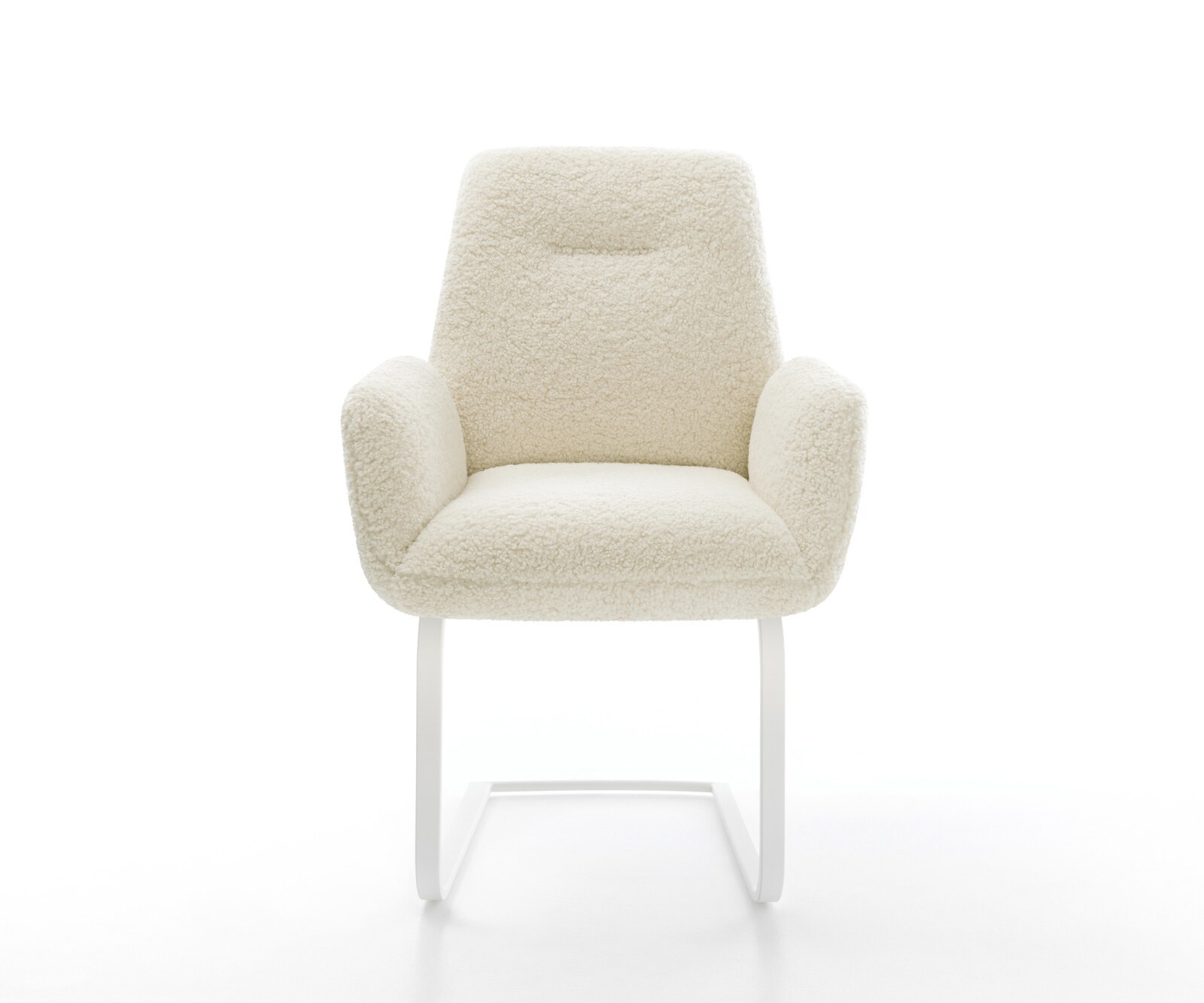 Sledemodel Zoa-Flex teddy beige sledemodel vlak wit pocketveer kern 2