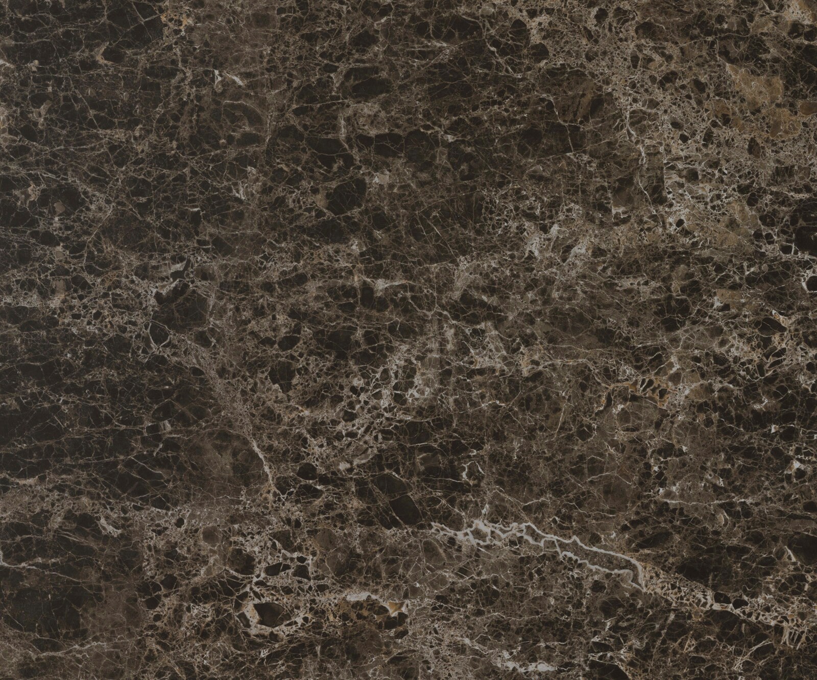 Consoletafel Edge Bootvorm 180x40 cm Keramiek Emperador Extra Lucidato Dunkelbraun Livos Metaal Zwart 3