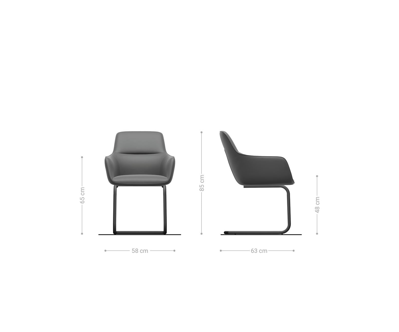 Sledemodel Pejo-Flex materiaalmix zwart sledemodel rond roestvrij staal pocketveer kern 5 Sledemodel Pejo-Flex materiaalmix zwart sledemodel rond roestvrij staal pocketveer kern 5