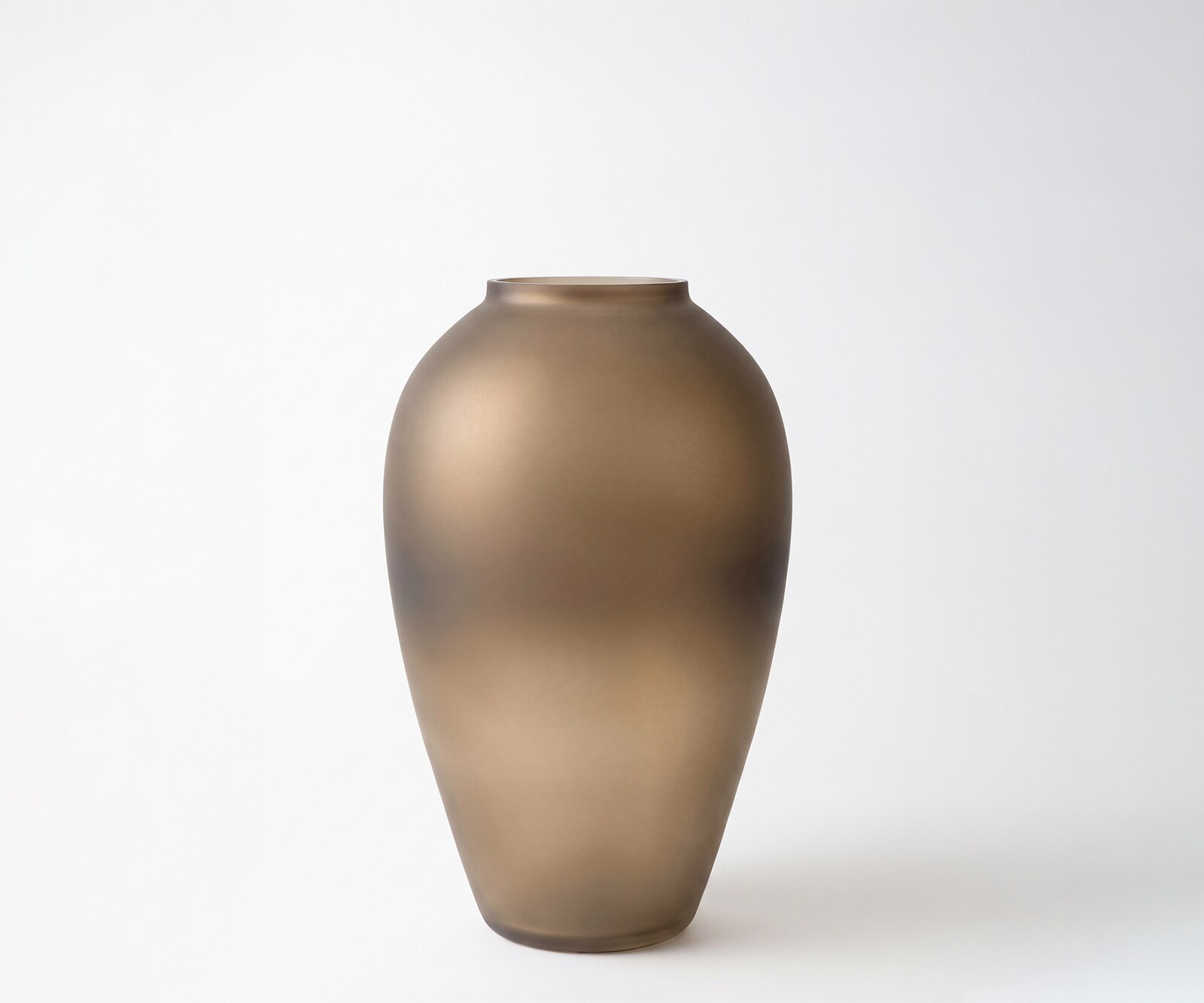Vaas Rondia B21 x D21 x H35 cm Glas Aurum Mondgeblazen