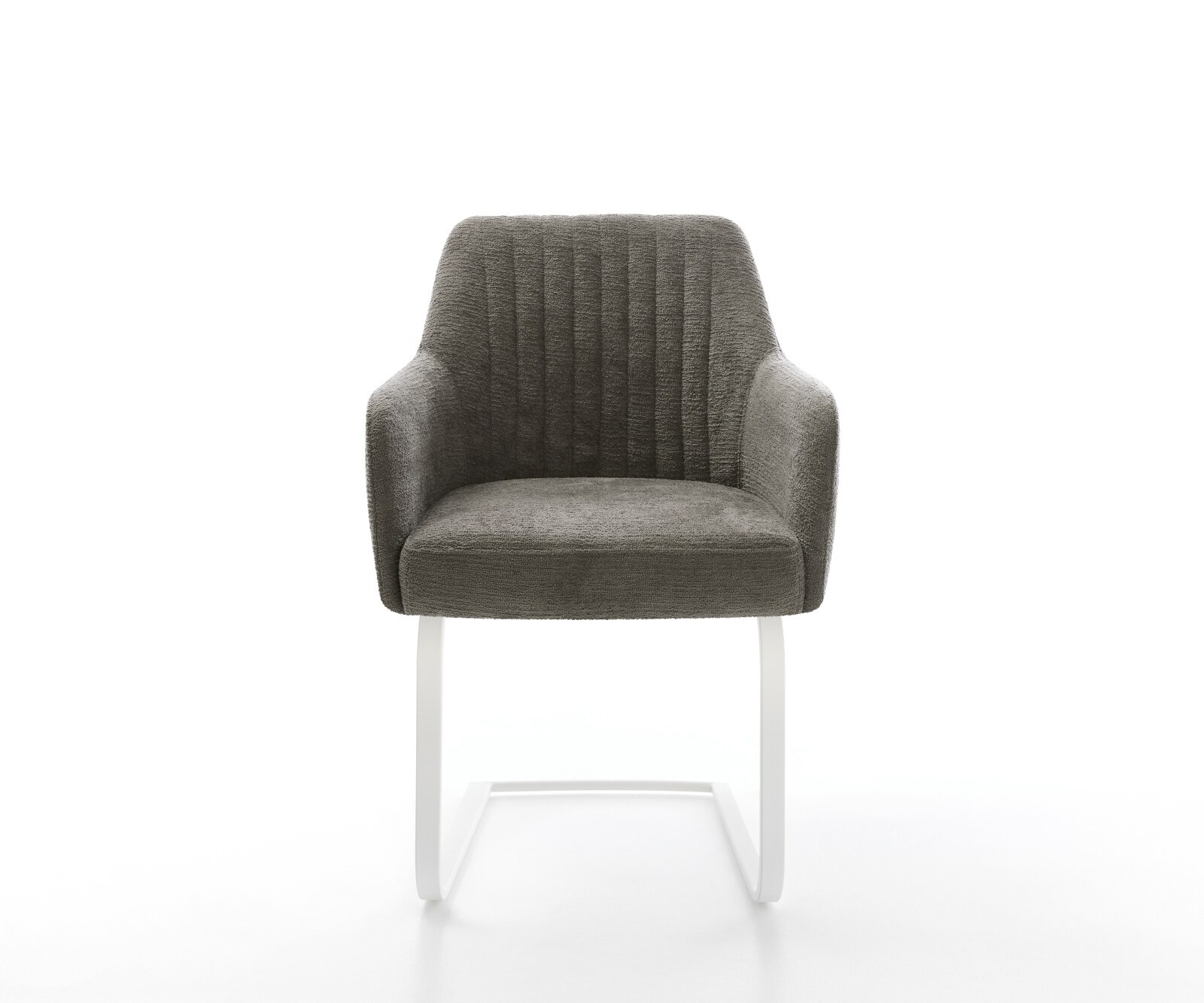 Sledemodel Greg-Flex bouclé zacht mud sledemodel vlak wit pocketveer kern 1