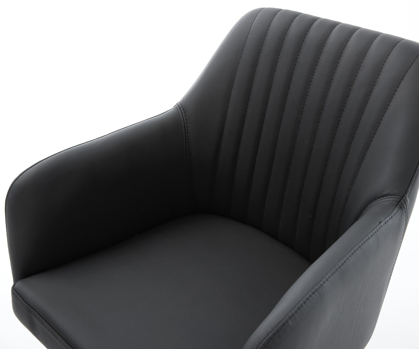 Sledemodel Greg-Flex echt leer zwart sledemodel vlak afwerking met titanium pocketveer kern 4