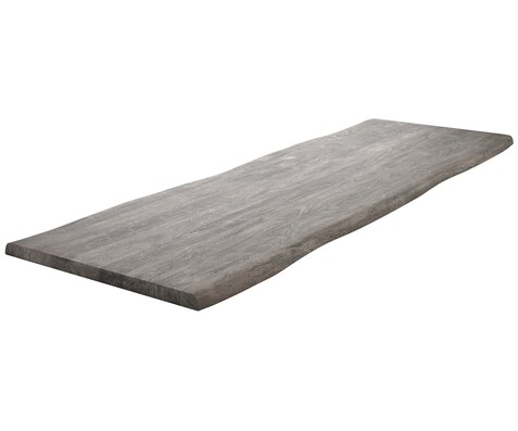 Eettafelblad Edge 300x100cm XL acacia platina Live-Edge