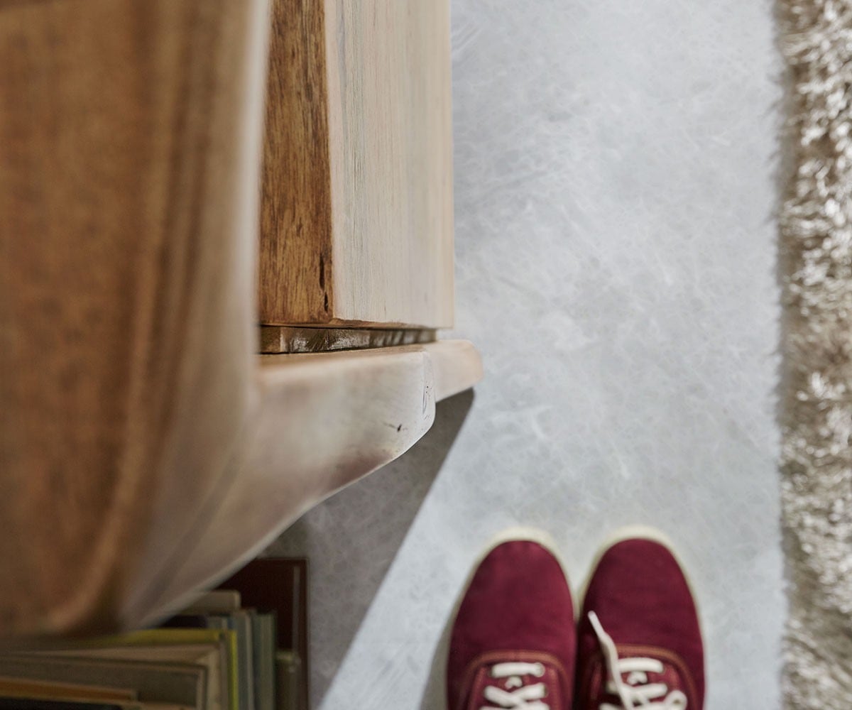 Dressoir Live-Edge acacia natuur 145 cm 3 deuren 6