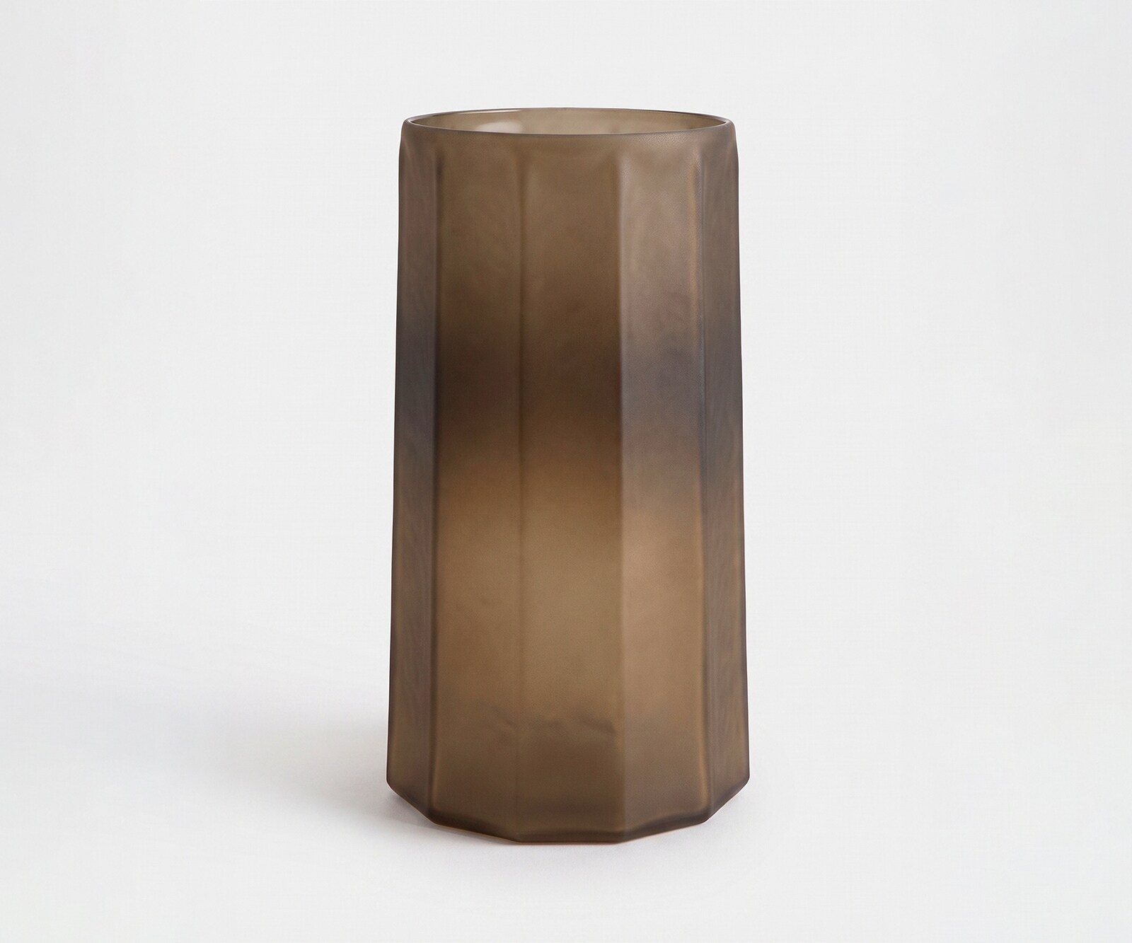 Vaas Octara B21 x D21 x H35 cm Glas Aurum Gegoten