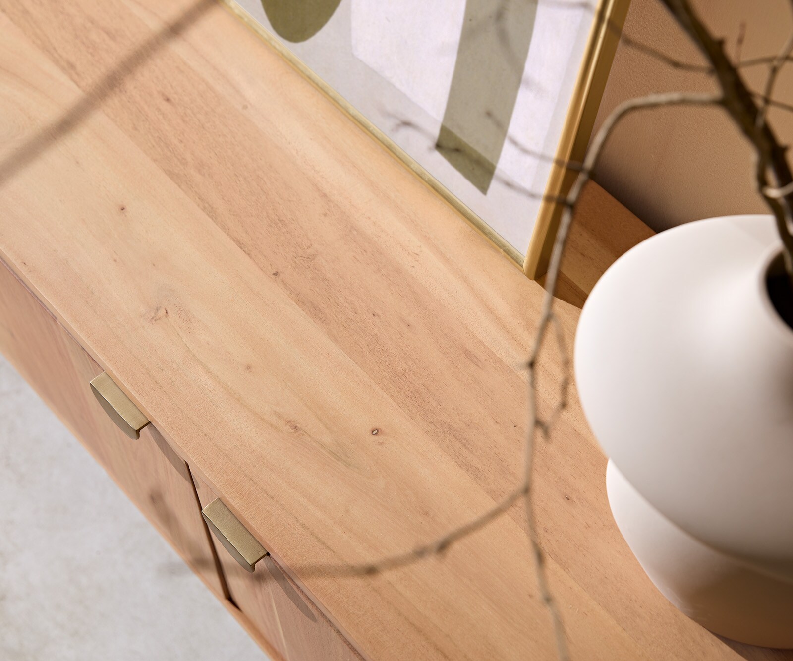 Tv-meubel Caius 220 cm acacia aura 4 deuren 6