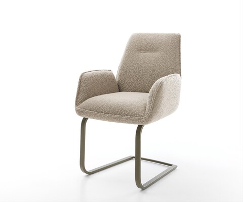 Sledemodel Zoa-Flex bouclé mud sledemodel vlak afwerking met titanium pocketveer kern
