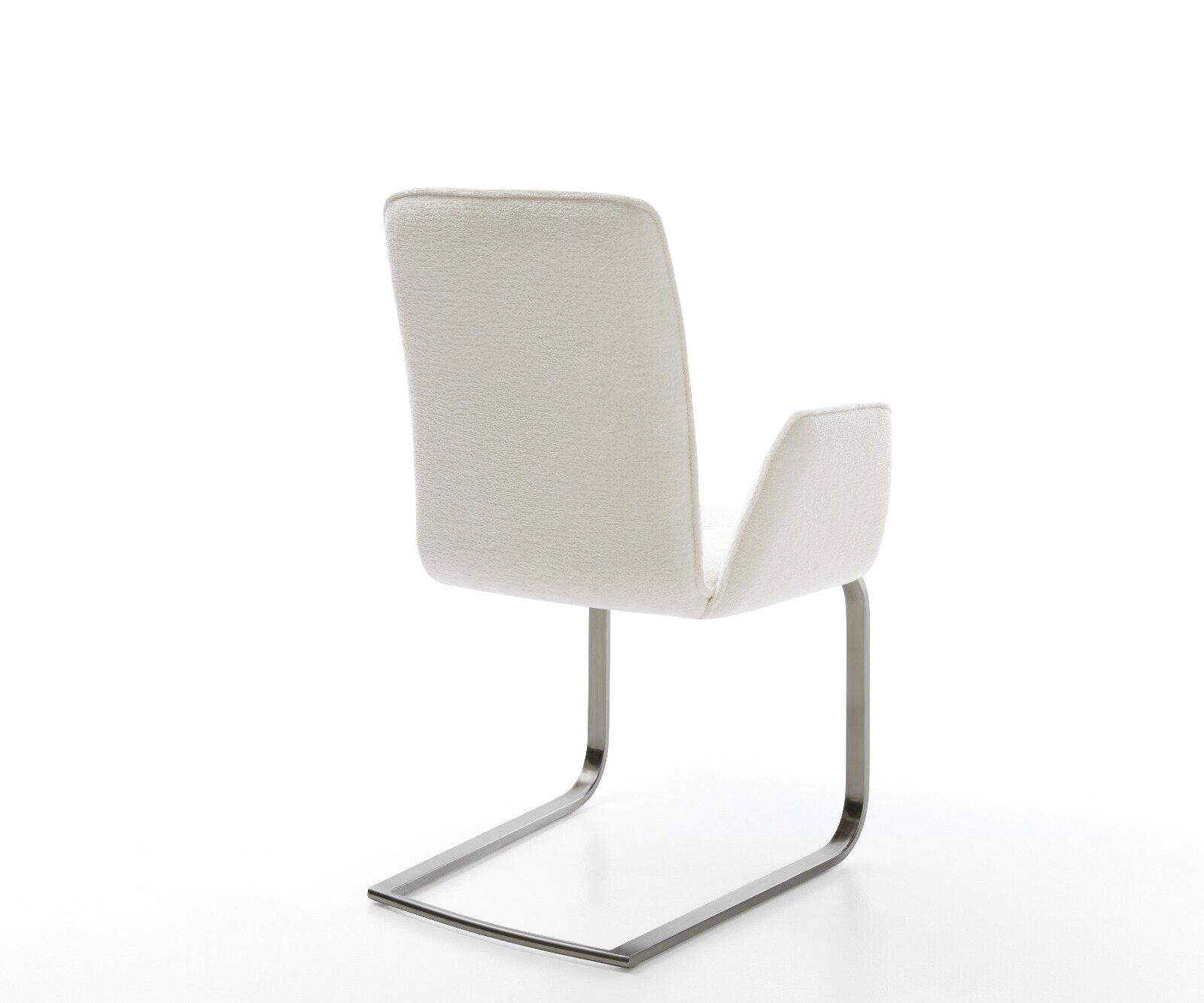 Sledemodel Vinja-Flex bouclé zacht beige sledemodel vlak grafiet 4