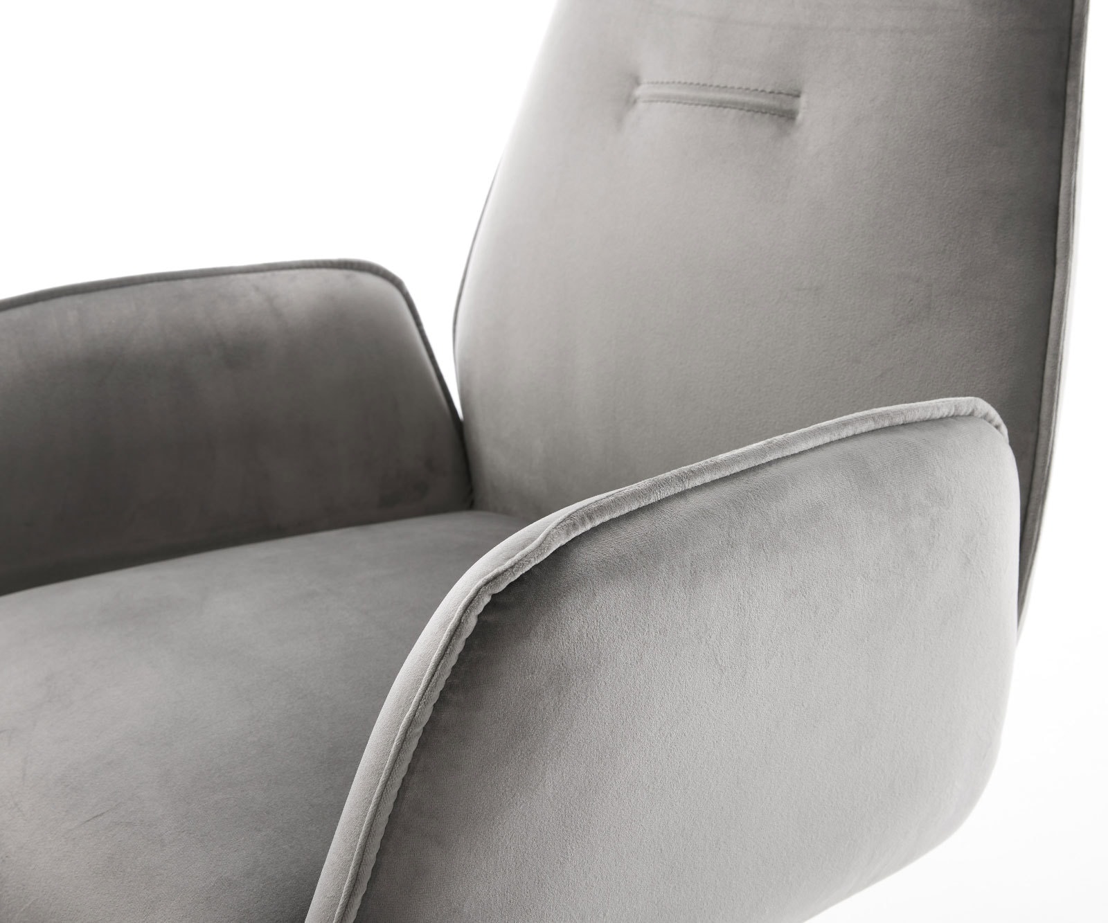 Sledemodel Zoa-Flex fluweel grijs sledemodel vlak zwart pocketveer kern 3 Sledemodel Zoa-Flex fluweel grijs sledemodel vlak zwart pocketveer kern 3