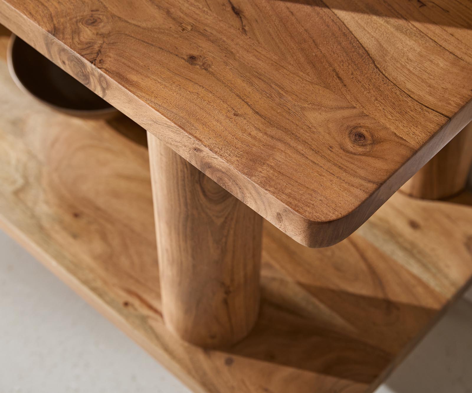 Staande kast Accra 170x190 cm Acacia Natuur 8 compartimenten 8