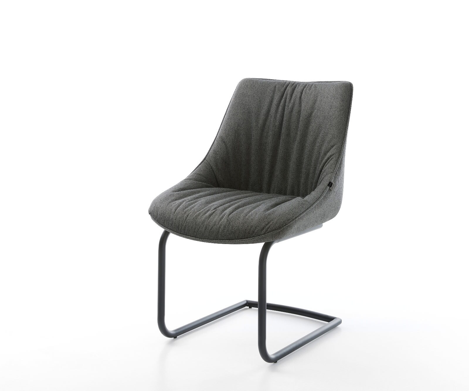 Sledemodel Elda-Flex structuurstof antraciet sledemodel rond zwart