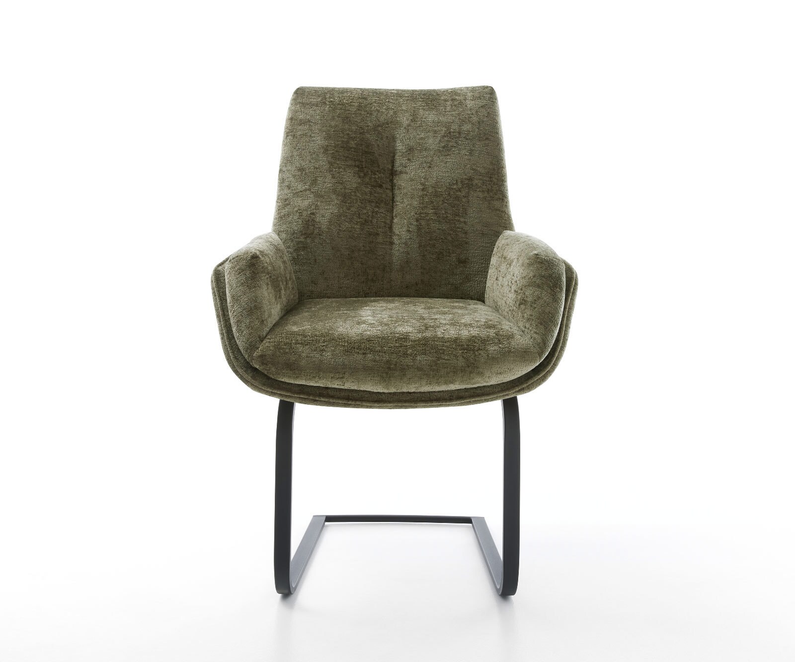 Sledemodel Clea-Flex chenille olijfgroen sledemodel vlak zwart 1 Sledemodel Clea-Flex chenille olijfgroen sledemodel vlak zwart 1