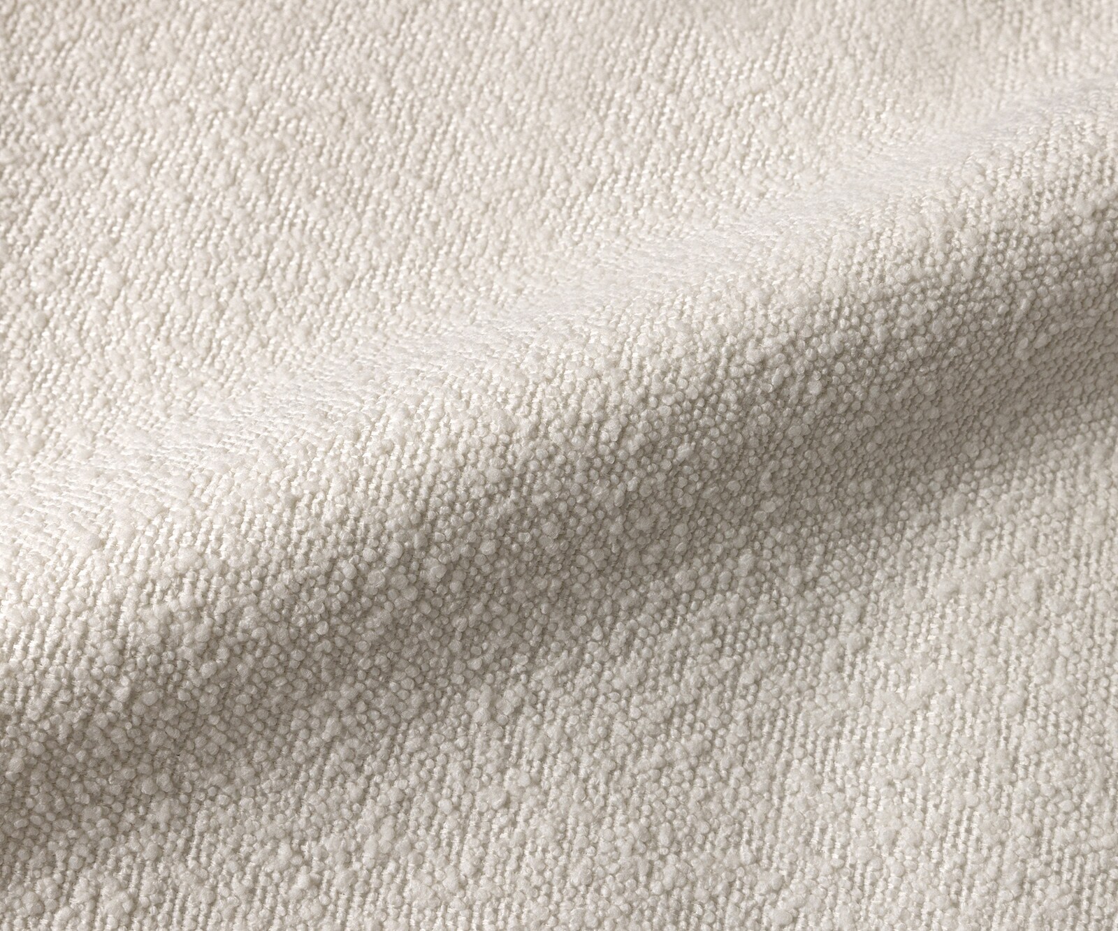 Gestoffeerd-bed Shona 180x200 cm Bouclé crème-wit 2