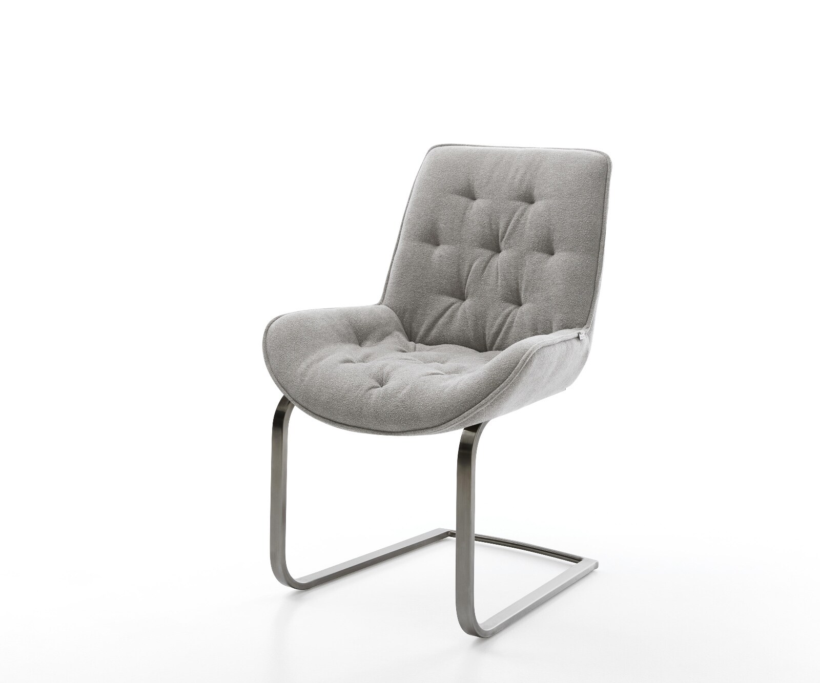 Sledemodel Taimi-Flex zachte stof met structuur grijs sledemodel vlak grafiet 1