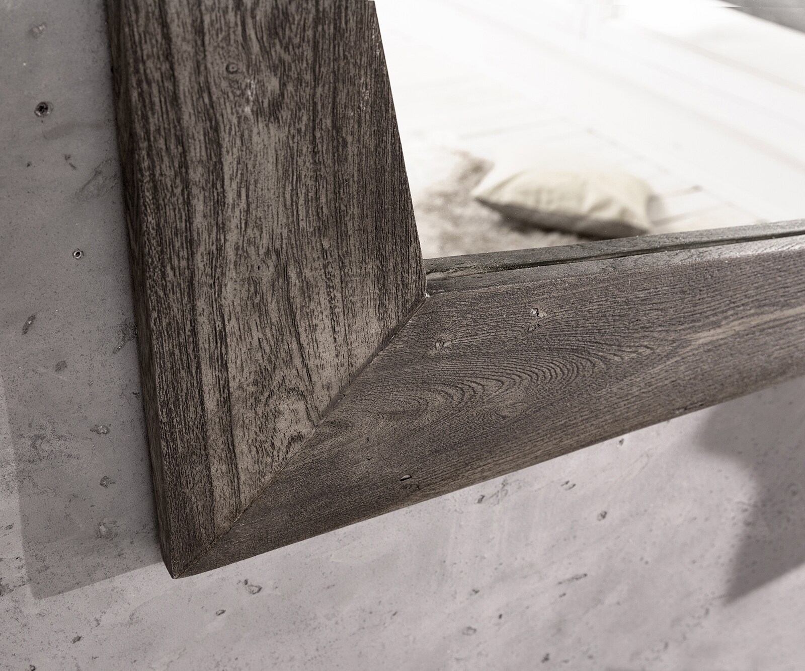 Design wandspiegel Wyatt 160x70 cm acacia platina 8