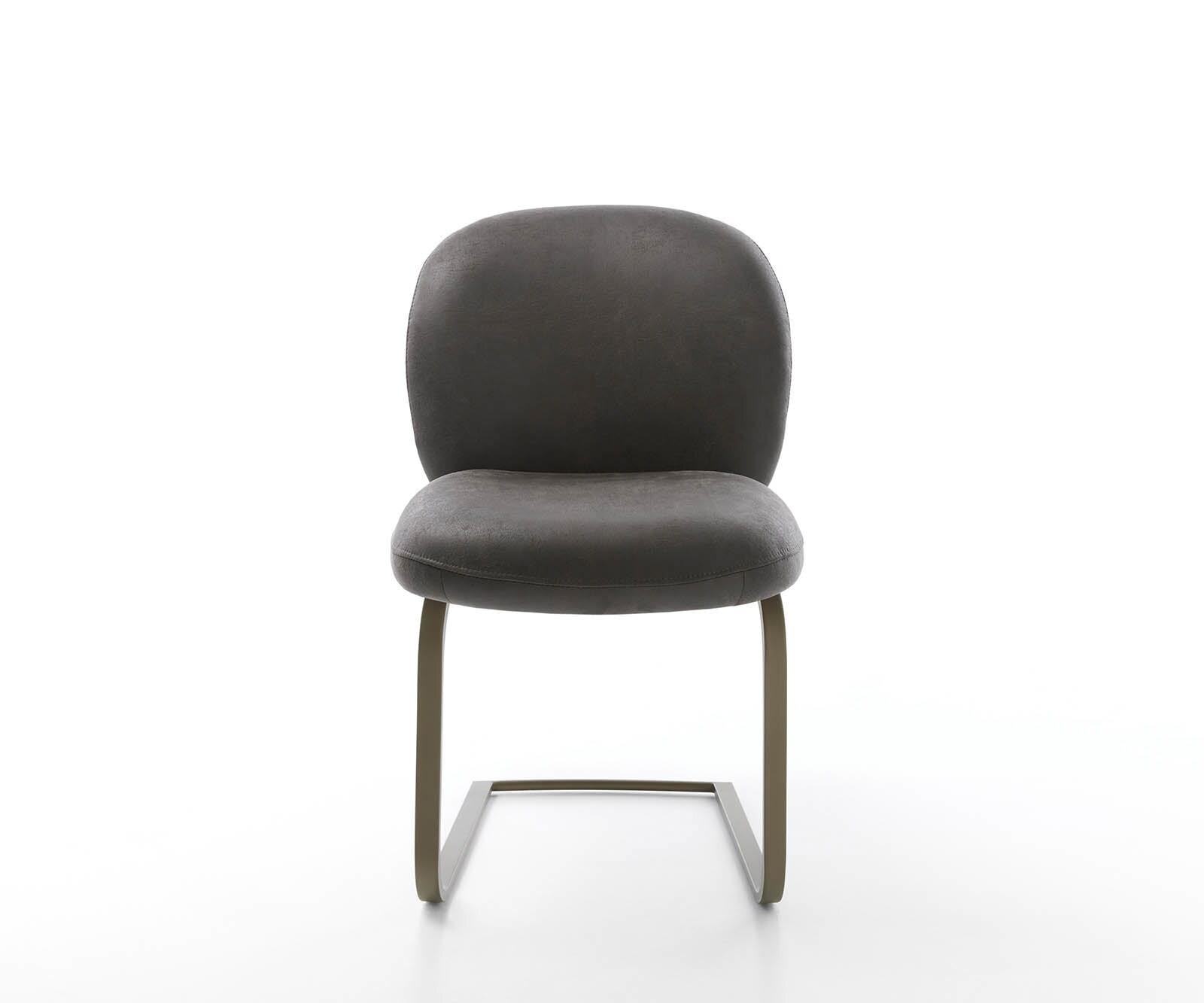 Sledemodel Nube-Flex microvelours antraciet vintage sledemodel vlak afwerking met titanium pocketveer kern 2