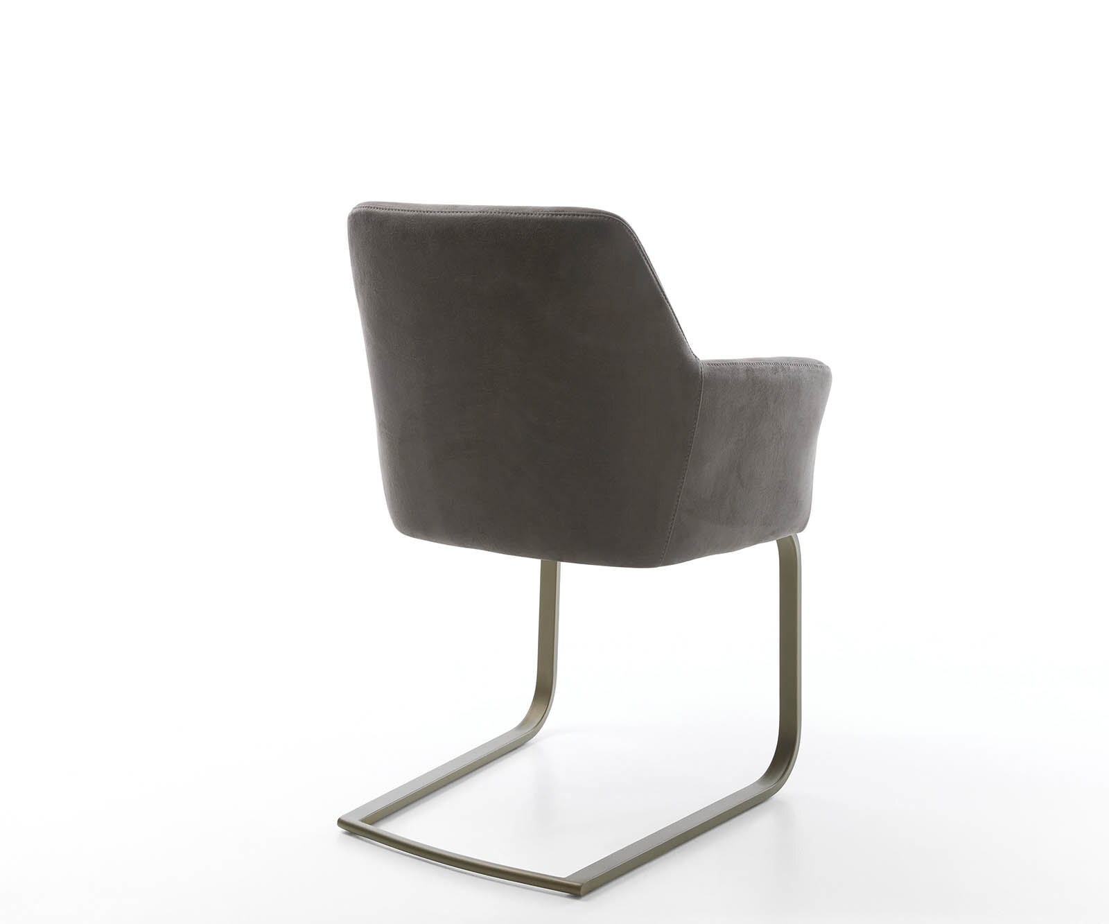 Sledemodel Xana-Flex met armleuning microvelours antraciet vintage sledemodel vlak afwerking met titanium pocketveer kern 3 Sledemodel Xana-Flex met armleuning microvelours antraciet vintage sledemodel vlak afwerking met titanium pocketveer kern 3