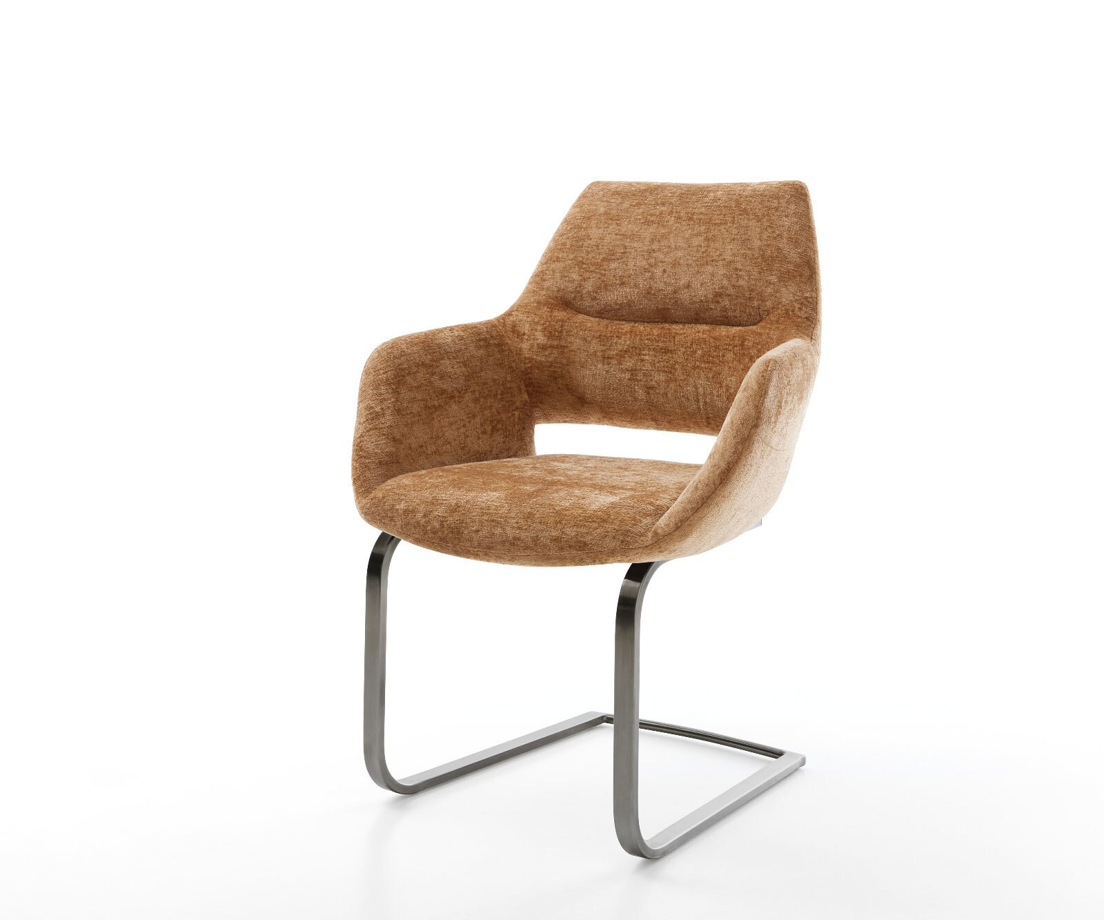 Sledemodel Yago-Flex met armleuning chenille roest sledemodel vlak grafiet pocketveer kern 1