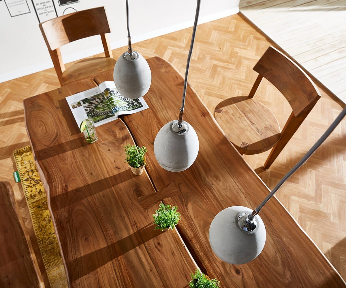 Hanglamp Cirillo 70x15 grijs 3 tinten beton 3
