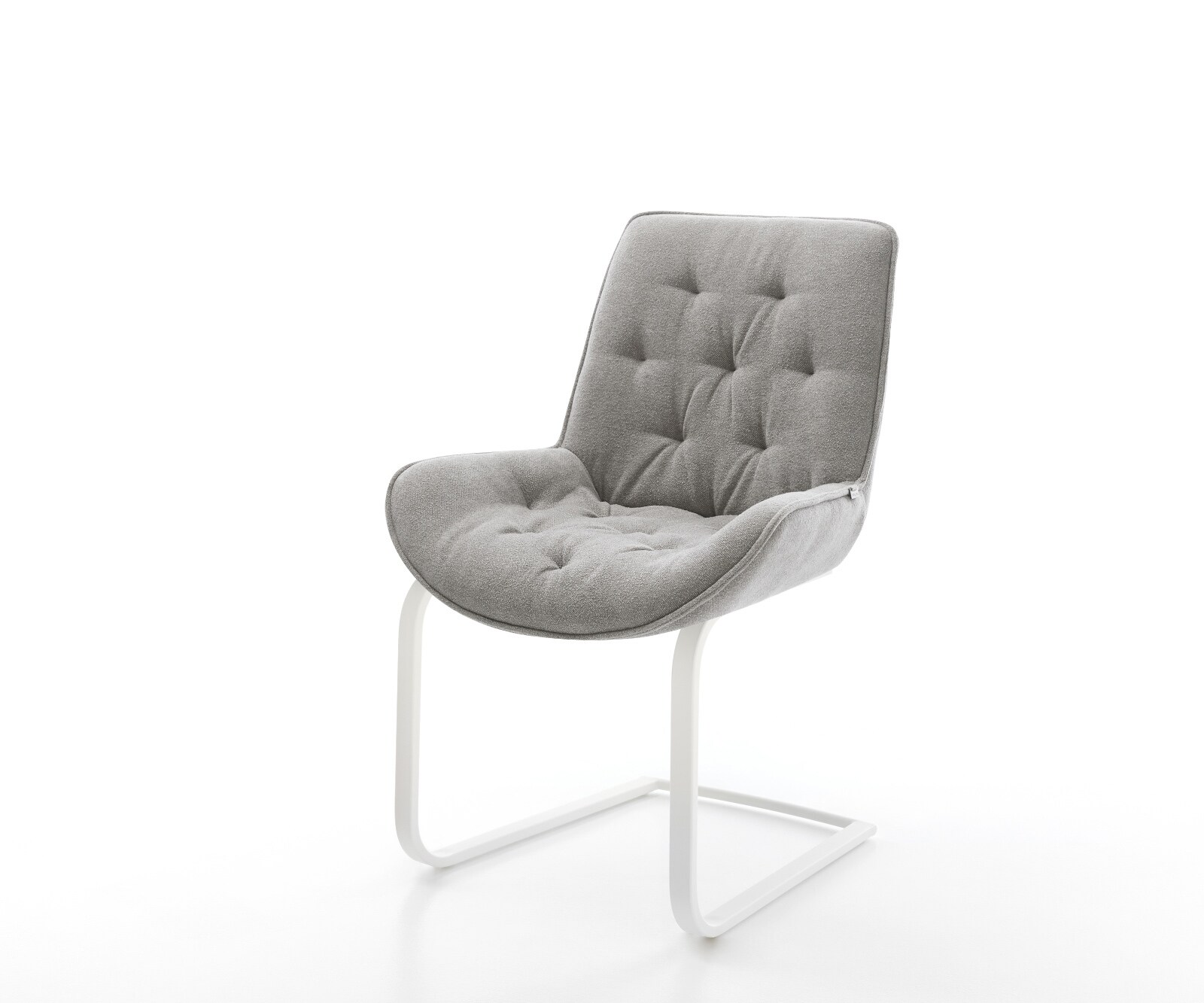 Sledemodel Taimi-Flex zachte stof met structuur grijs sledemodel vlak wit 1