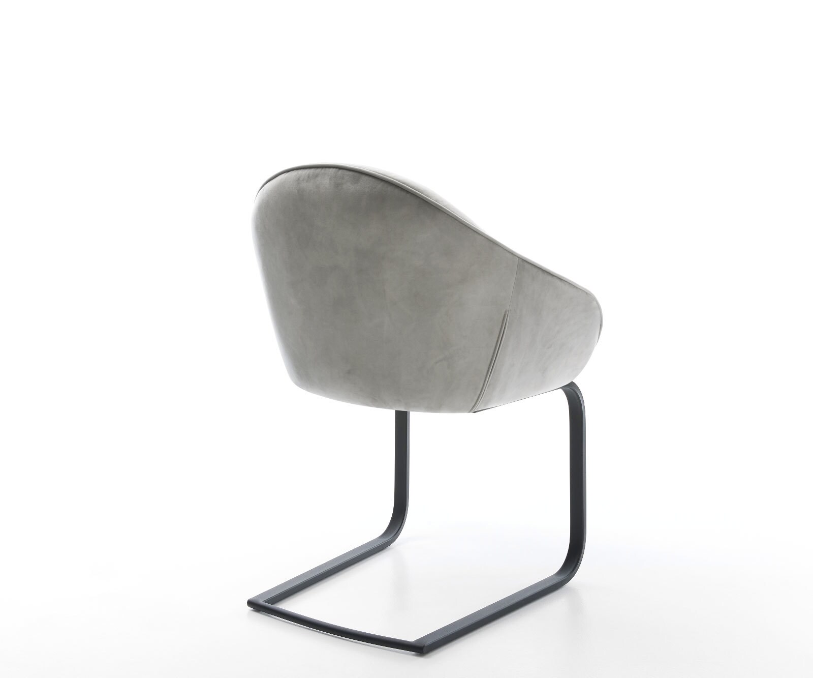 Sledemodel Gaio-Flex fluweel grijs sledemodel vlak zwart 4 Sledemodel Gaio-Flex fluweel grijs sledemodel vlak zwart 4