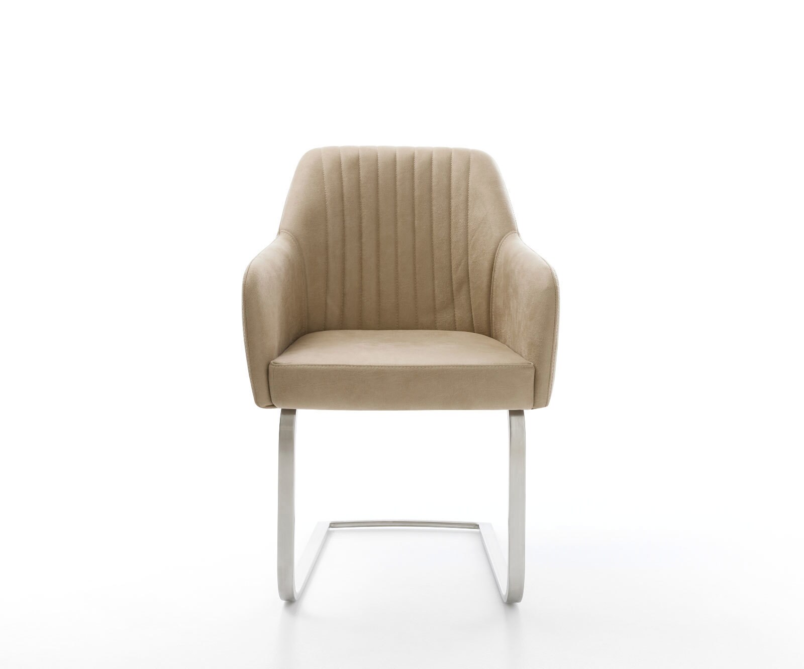 Sledemodel Greg-Flex microvelours beige vintage sledemodel vlak roestvrij staal pocketveer kern 1 Sledemodel Greg-Flex microvelours beige vintage sledemodel vlak roestvrij staal pocketveer kern 1