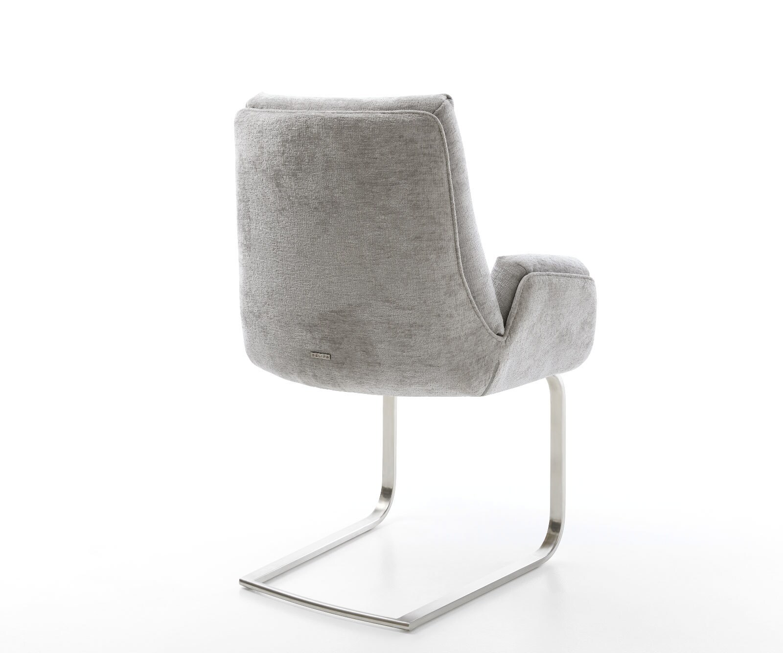 Sledemodel Clea-Flex chenille zilver grijs sledemodel vlak roestvrij staal 4 Sledemodel Clea-Flex chenille zilver grijs sledemodel vlak roestvrij staal 4