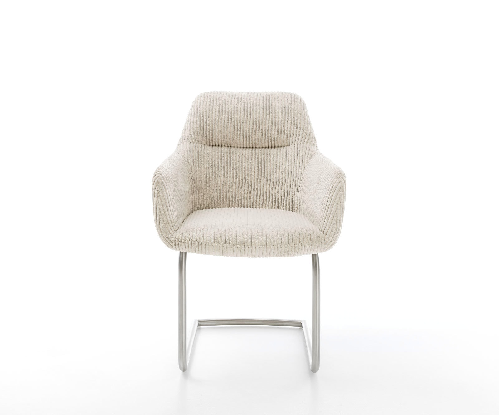 Sledemodel Pejo-Flex koord beige sledemodel rond roestvrij staal pocketveer kern 2