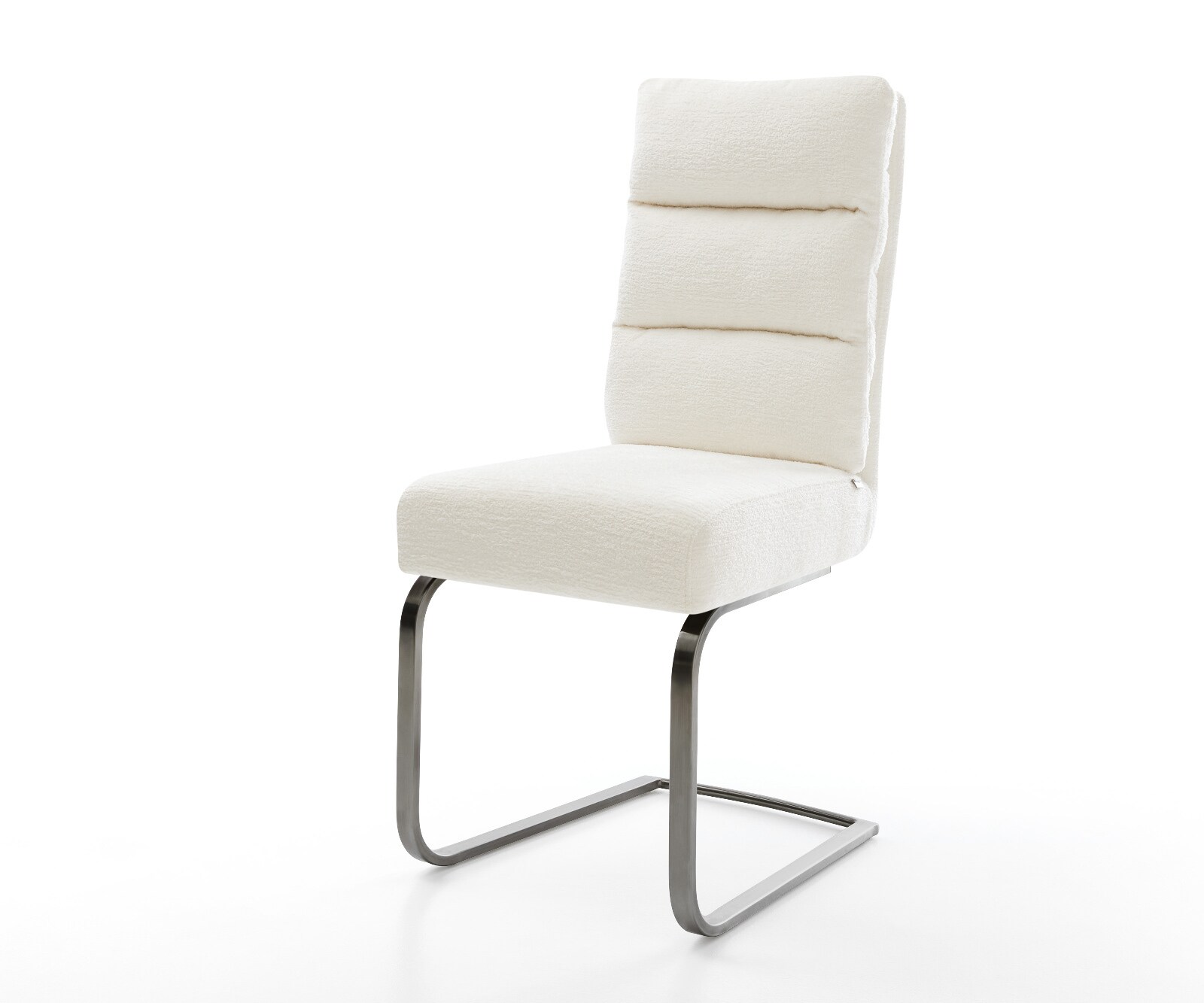 Sledemodel Pela-Flex bouclé zacht beige sledemodel vlak grafiet pocketveer kern