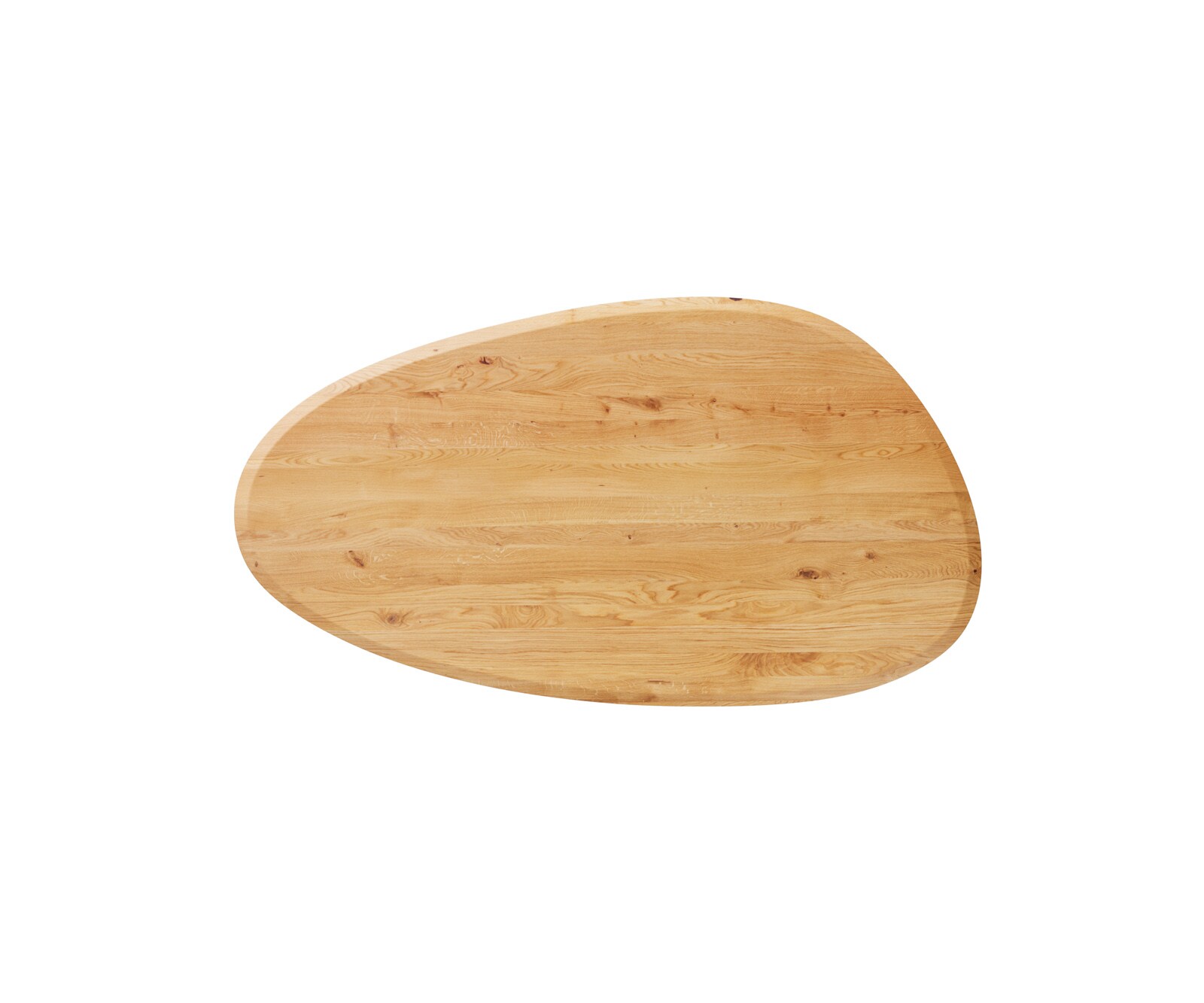 Eettafelblad Edge ovaal 220x120x2,5 cm eiken natuur Flow Edge 1