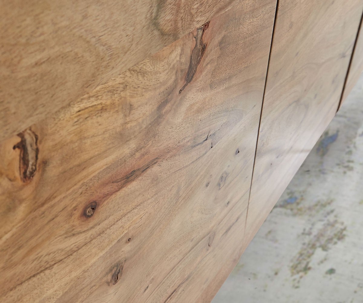 Dressoir Live-Edge 172 cm acacia natuur 4-deuren 4 laden 4 Dressoir Live-Edge 172 cm acacia natuur 4-deuren 4 laden 4