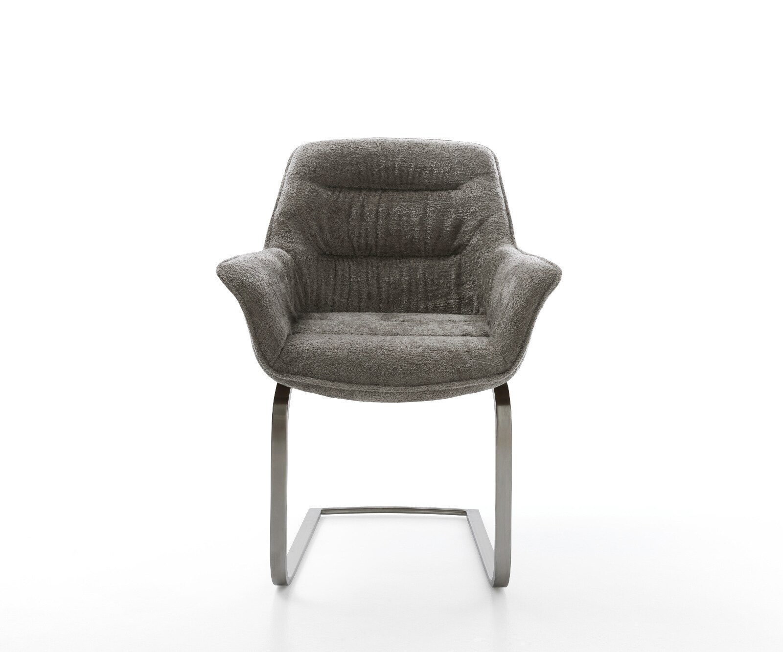 Sledemodel Kaira-Flex bouclé zacht mud sledemodel vlak grafiet 2