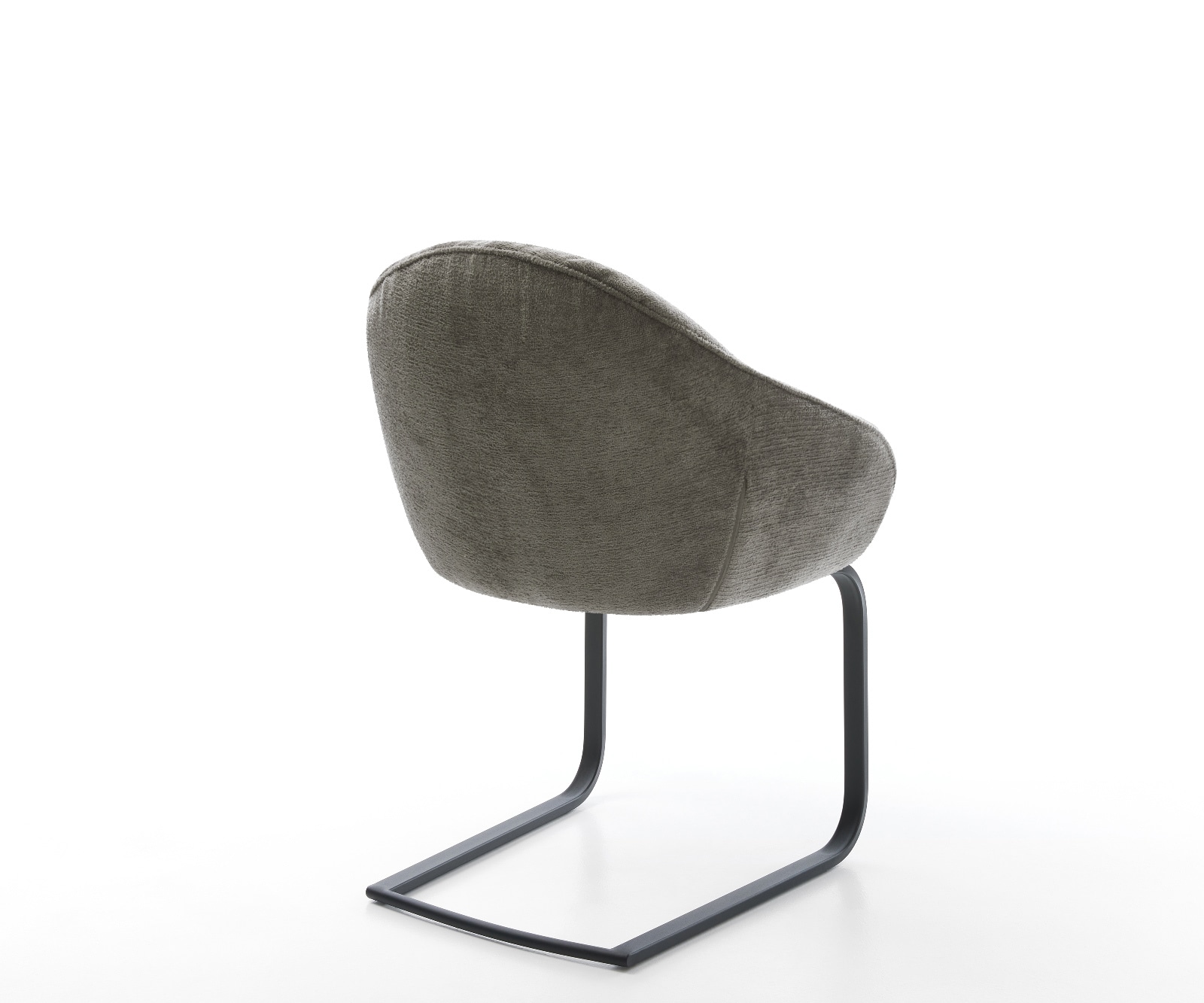 Sledemodel Gaio-Flex bouclé zacht mud sledemodel vlak zwart 4