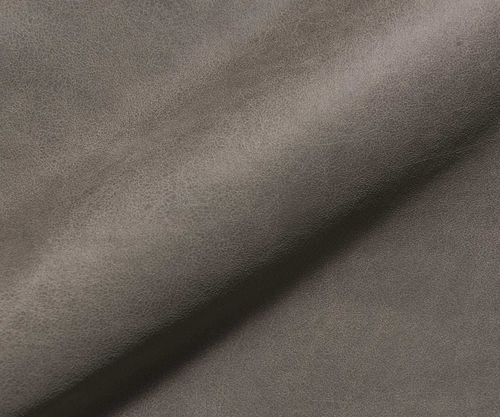Eetkamerstoel Abelia-Flex met armleuning microvelours taupe vintage 4-poot conisch roestvrij staal 3
