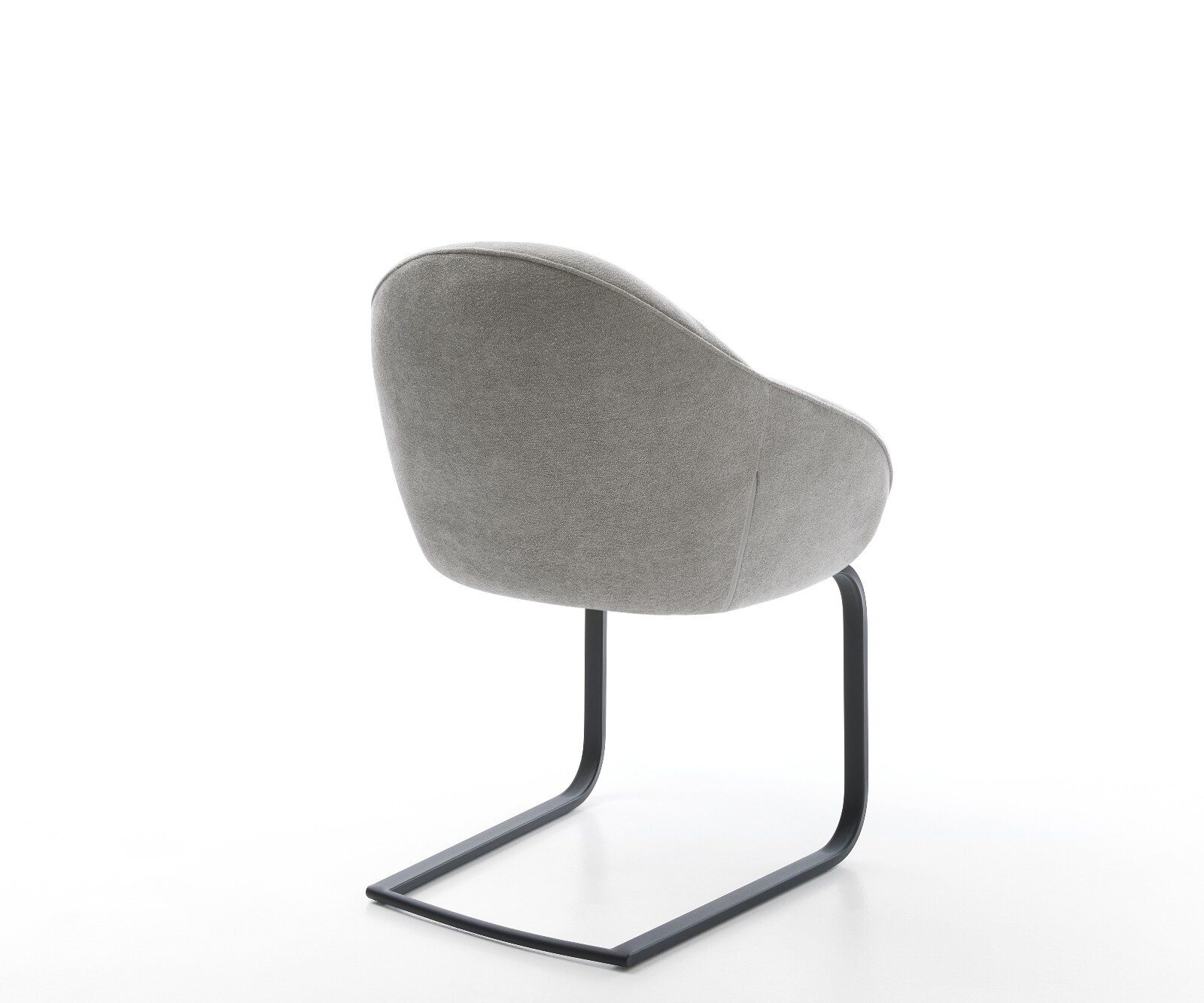 Sledemodel Gaio-Flex zachte stof met structuur grijs sledemodel vlak zwart 4