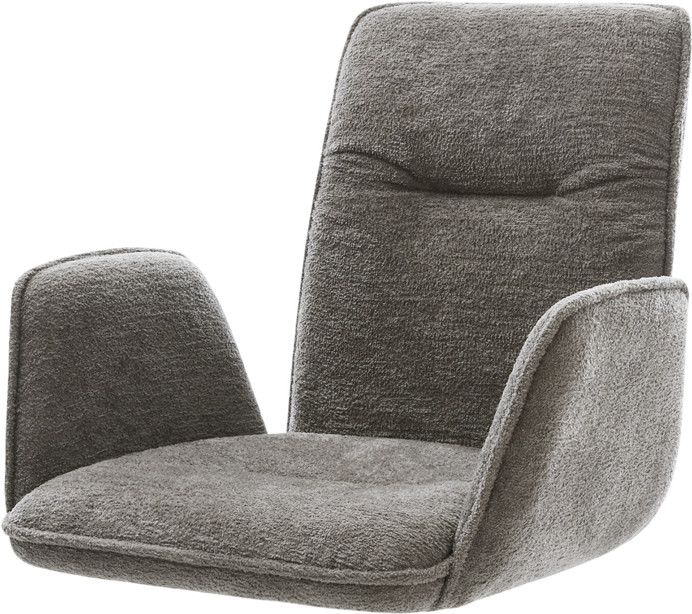 Zitschaal Vinja-Flex bouclé zacht mud