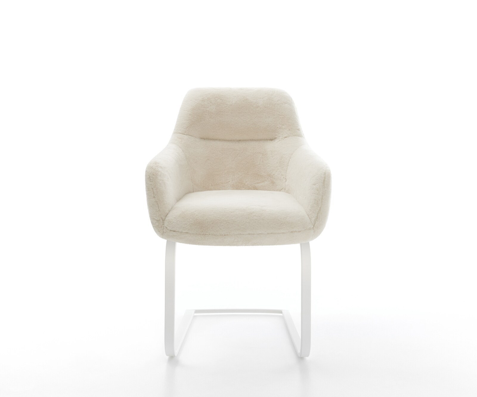 Sledemodel Pejo-Flex pluchen crème-wit sledemodel vlak wit pocketveer kern 2