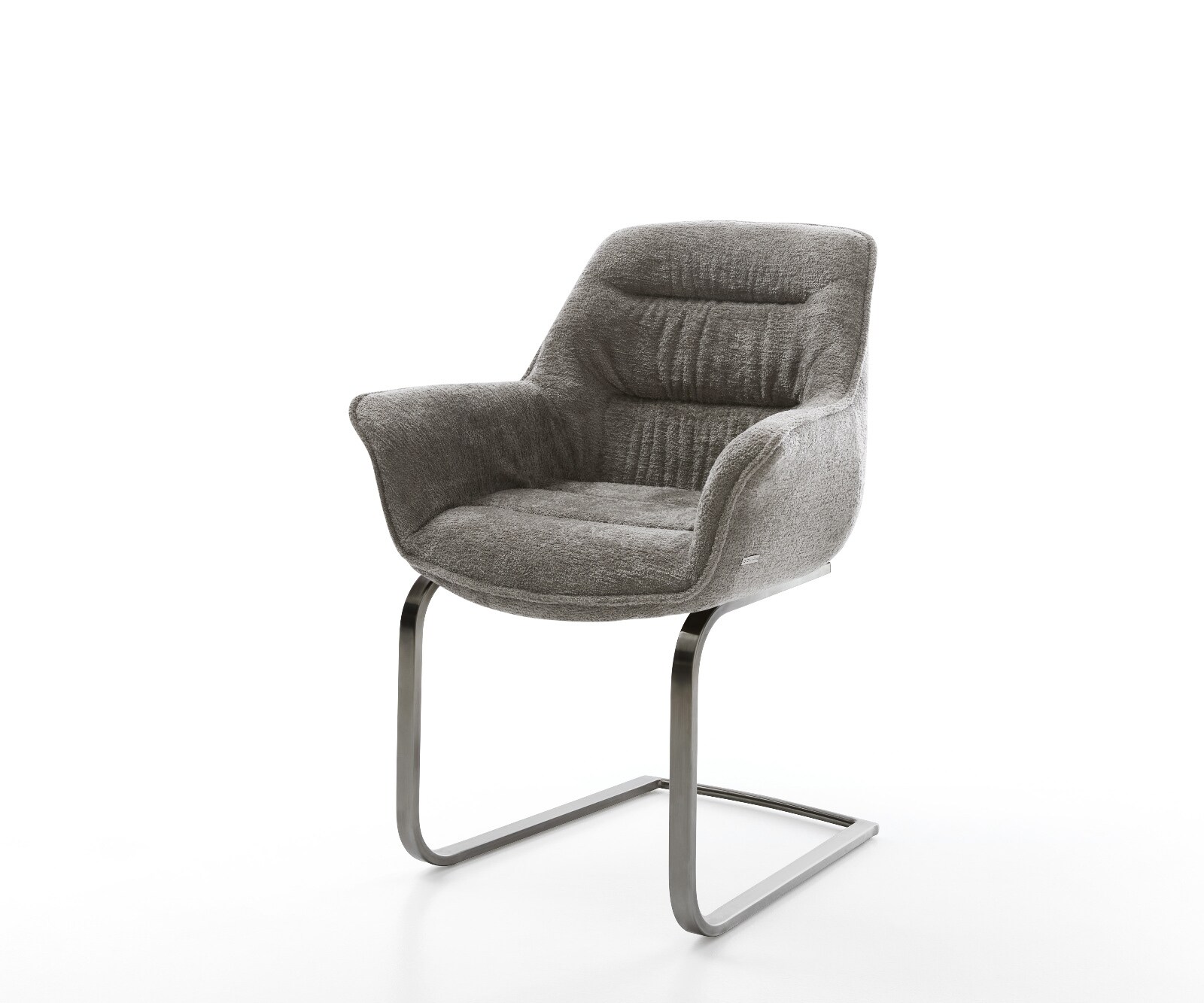 Sledemodel Kaira-Flex bouclé zacht mud sledemodel vlak grafiet 1