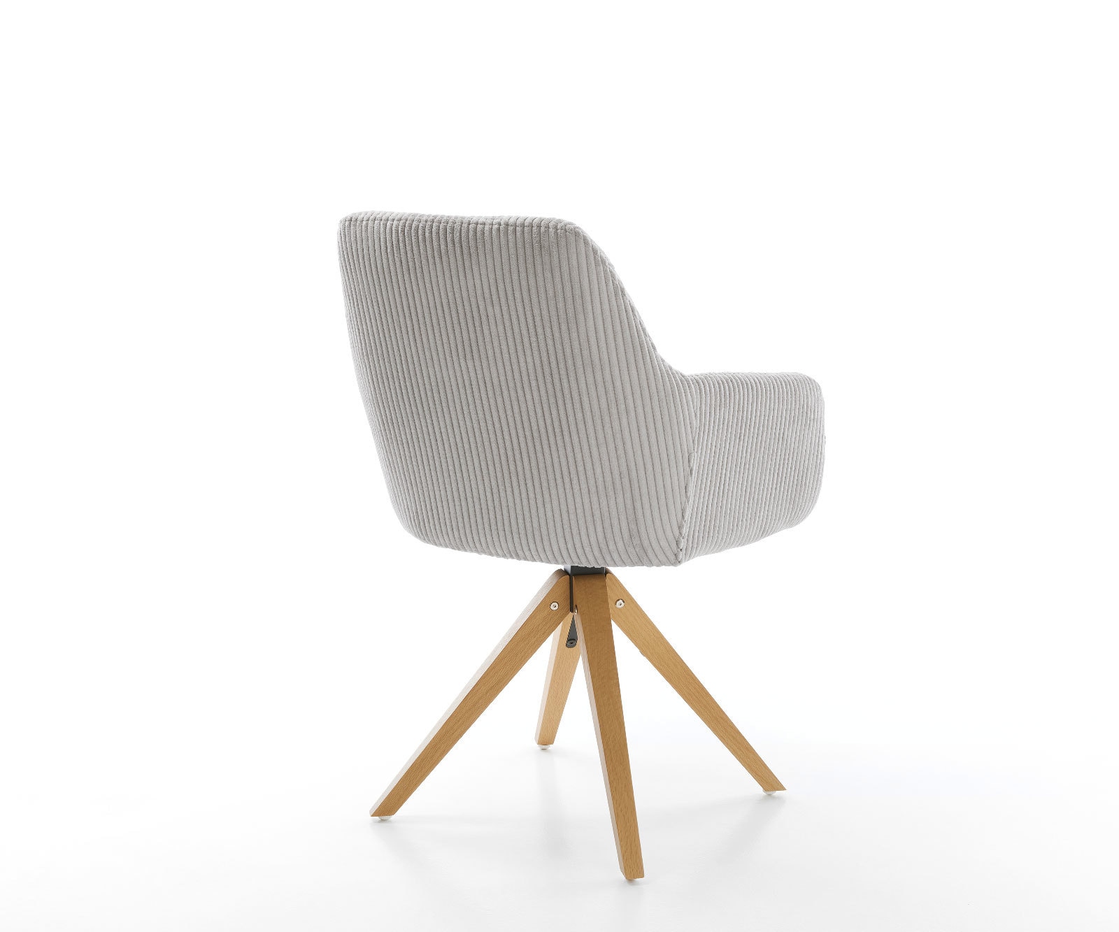 Eetkamerstoel Pejo-Flex koord zilver grijs houten frame hoekig natuur pocketveer kern 4 Eetkamerstoel Pejo-Flex koord zilver grijs houten frame hoekig natuur pocketveer kern 4