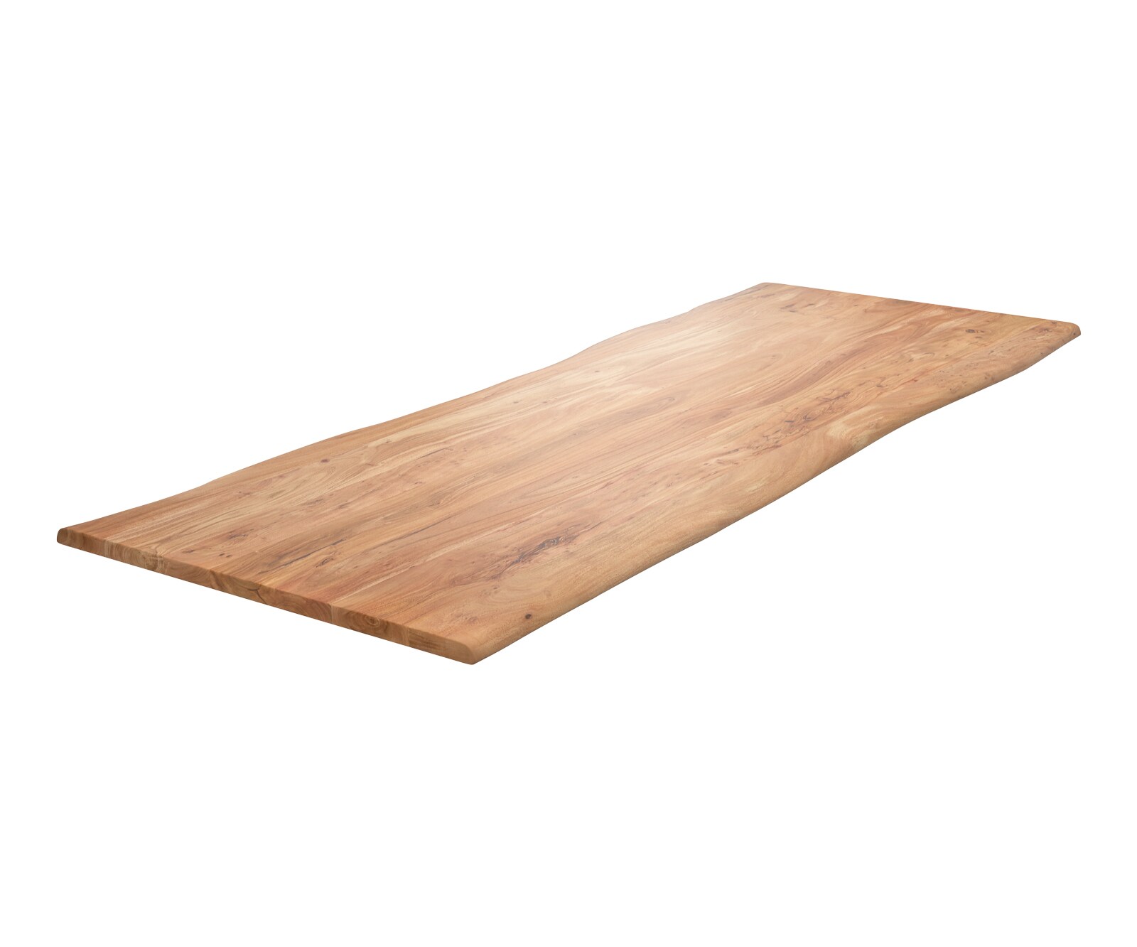 Eettafelblad Edge 260x100cm acacia platina Live-Edge 1